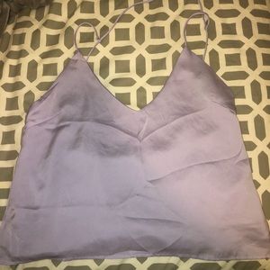 COPY - Lavender silk tank